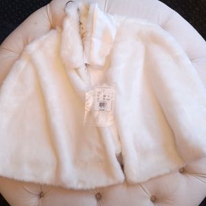 Bridal Fur Ivory Cape